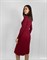 Платье «Амели» (рубиновый) One Size - фото 15926